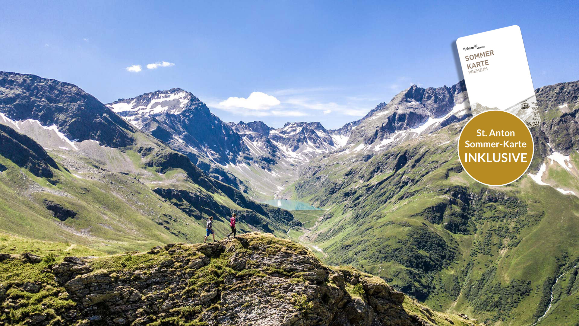 Wandern in St. Anton am Arlberg – Sommerurlaub im Hotel Arlen Lodge Wandern in den Bergen von St. Anton am Arlberg im Sommer